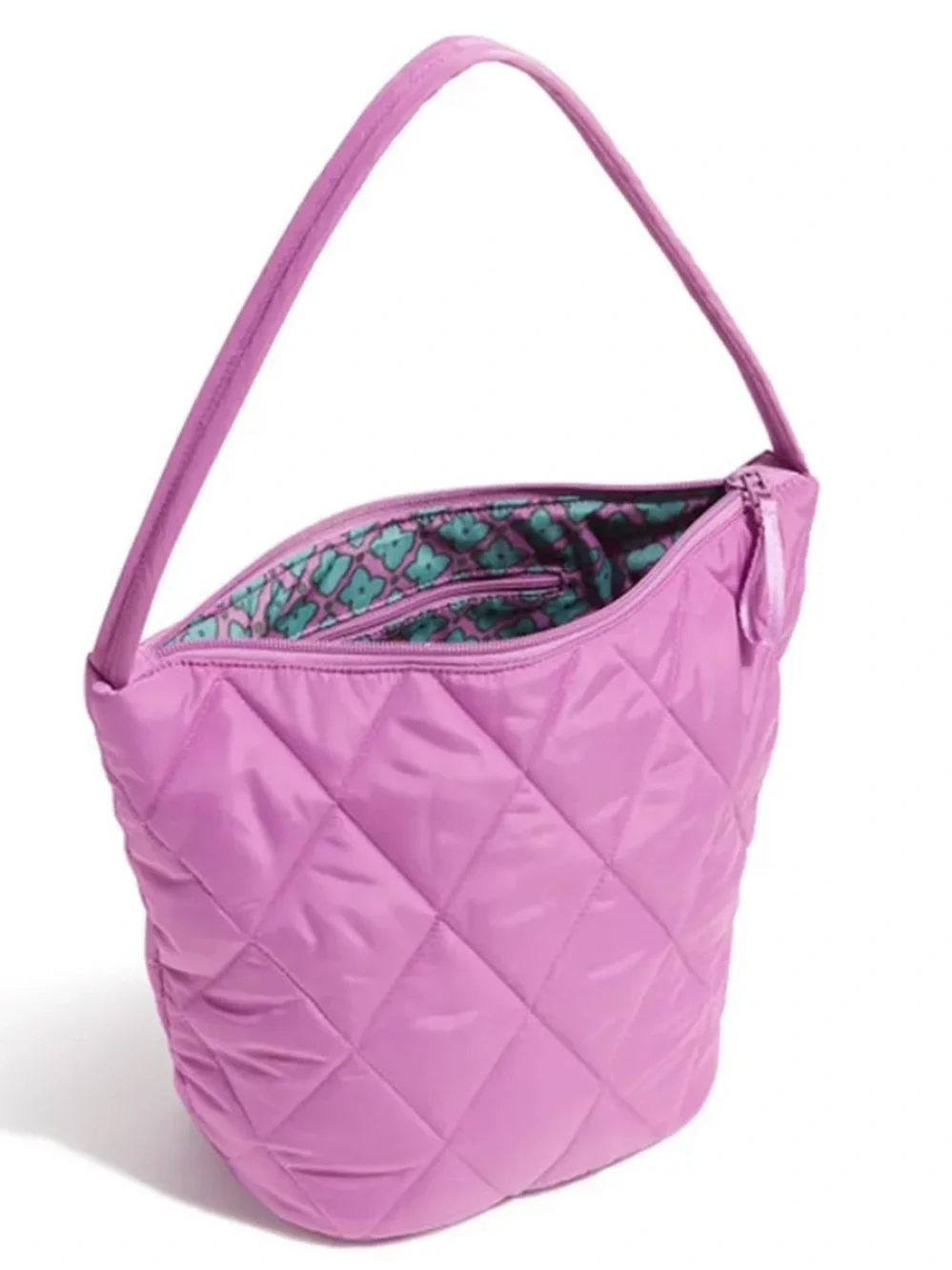 NWT VERA BRADLEY OUTLET Irish Orchard Ultralight Slouchy Bucket Shoulder Bag